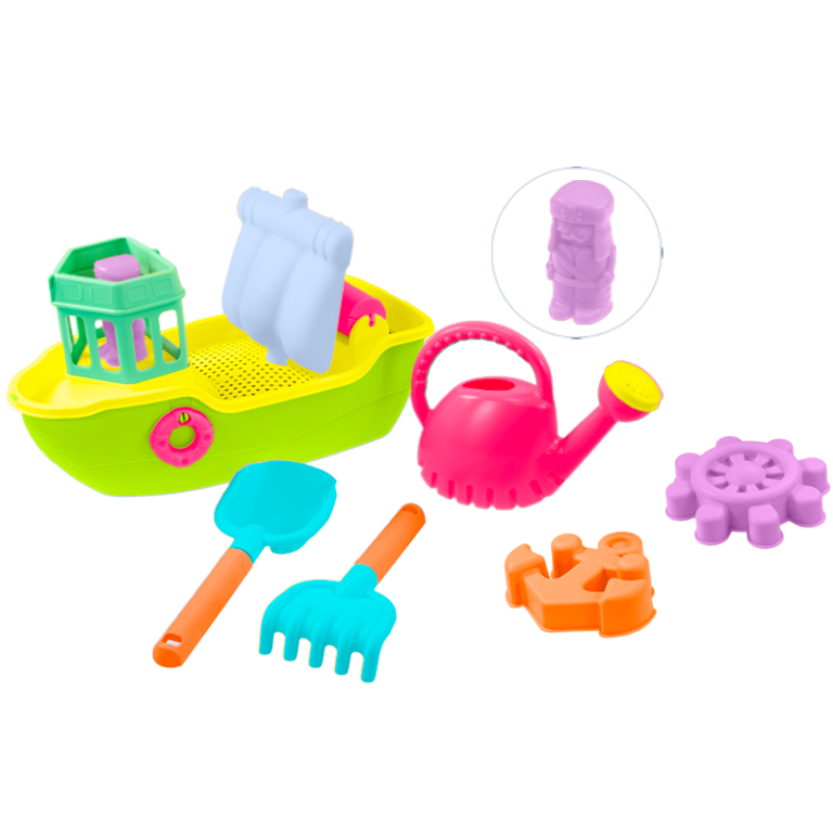 Large ship set with accessories