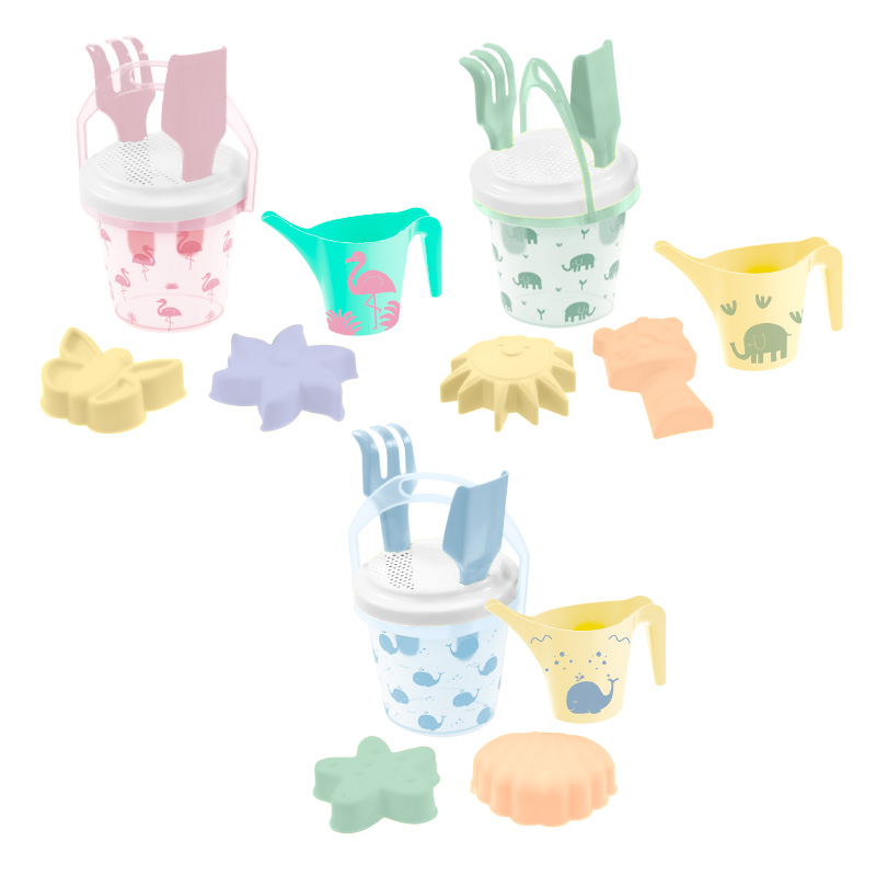 Transparent Summer Set With Watering Can Mix