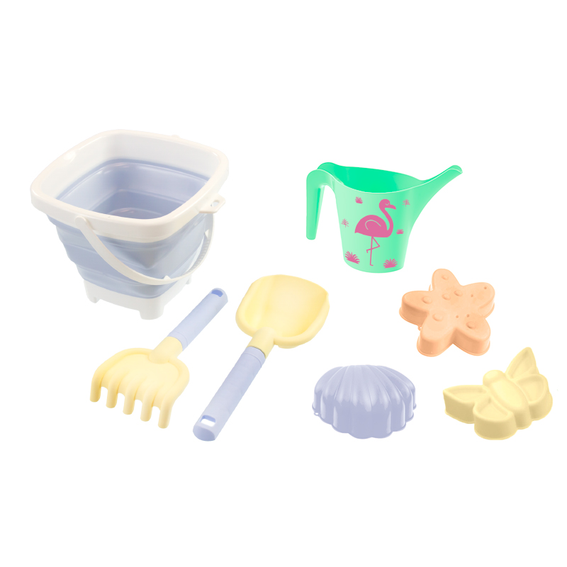 Summer Set With Foldable Bucket / Watering Can In Net Bag